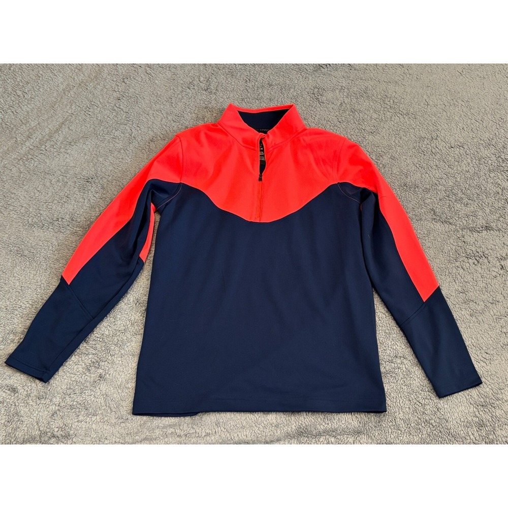 Under Armour Golf Performance 2.0 1/4 Zip Pullover Mens Small Blue UM1254